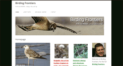 Desktop Screenshot of birdingfrontiers.com